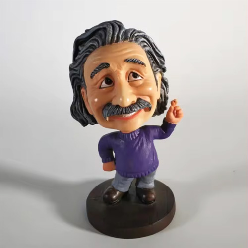 Custom Einstein bobblehead doll heads craft