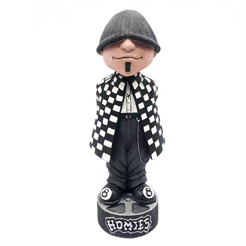 Manufacturer Custom Movie Star Cartoon Action Polyresin Human Bobble Head Figure