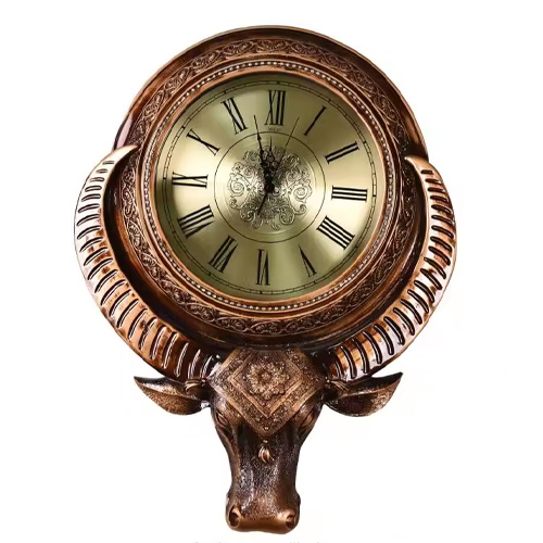 Vintage roman numerals wall clock