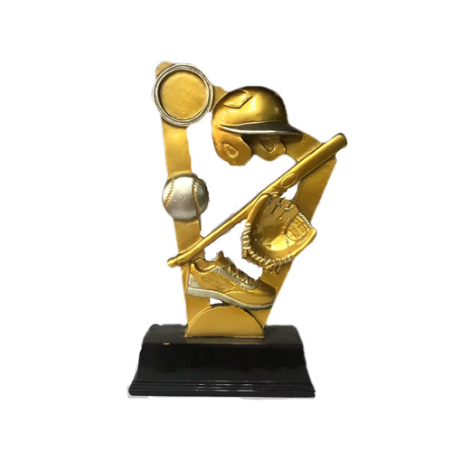 Baseball Trophy, Figurine Baseball Award Ornament 3D Molded Collectible Memorial Statue for Competition Desktop Decor